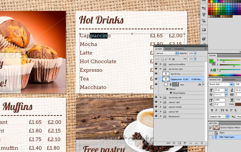 Digital Menu Templates Free