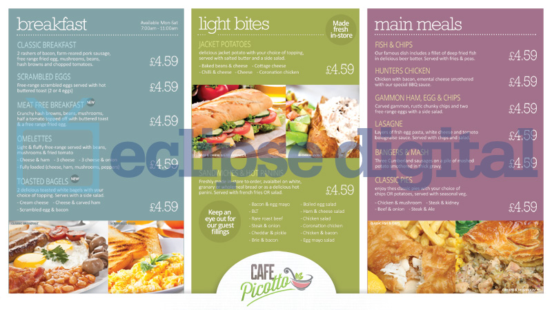 15 Free New Templates For Your Digital Menu Board Digital