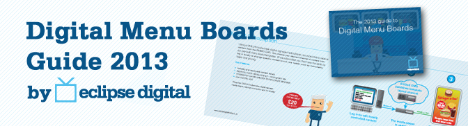 Digital Menu Boards Guide 2013