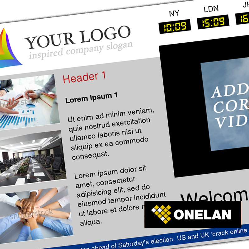 corporate template