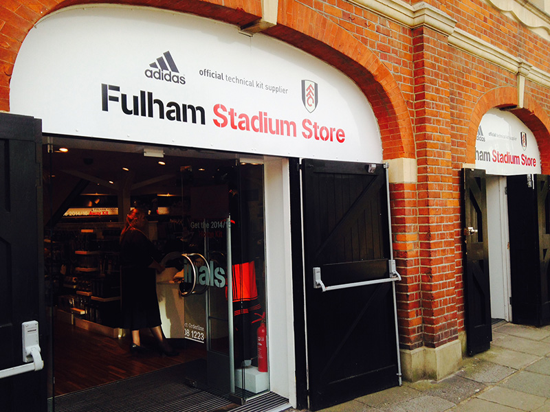 Eclipse Digital Media - Digital Signage Solutions - Fulham Football Club - Retail Stadium Shop Digital Signage 1