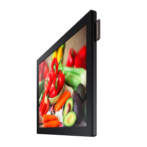 Eclipse Digital Media - Digital Signage Solutions - Samsung Smart Signage Platform (SSP) SOC Displays - 10.1" 450 nits Brightness Small Screen Digital Signage - DB10D D Series - Front Side