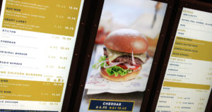 eclipse digital media digital signage solutions restaurant prime burger stpancras menuboards