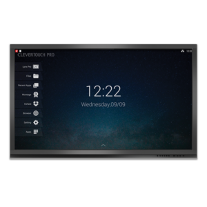 eclipse digital media 84 inch clevertouch pro interactive display