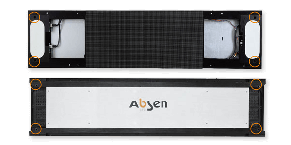 Eclipse Digital Media Absen N Series Front and rear maintenance