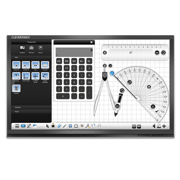Eclipse Digital Media Digital Signage Clevertouch Plus 75 inch 1080p