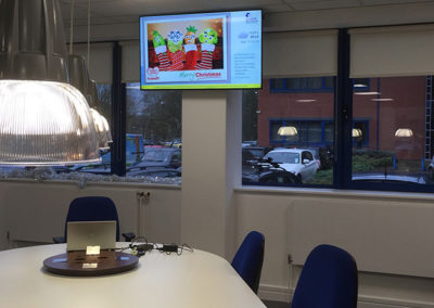 eclipse digital media digital signage solutions danone nutricia early life nutrition corporate digital signage 2