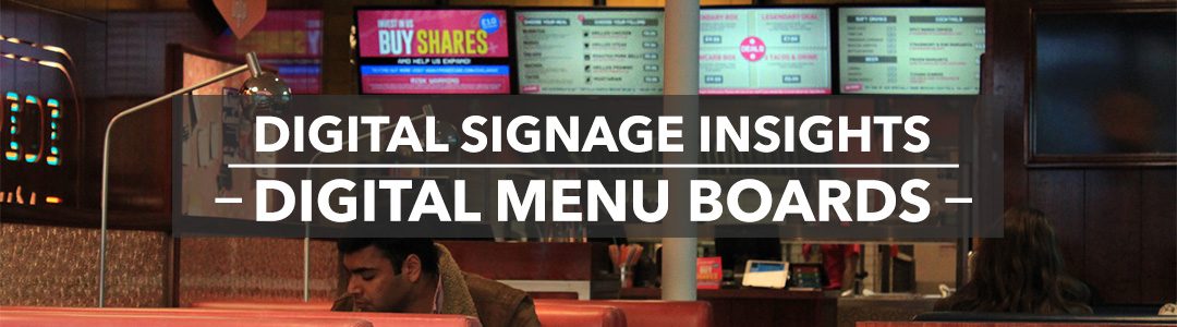 DIGITAL SIGNAGE INSIGHTS: FOOD SECTOR  FREE Digital Menu Board Layout