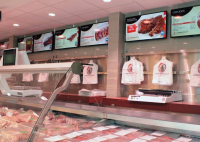 eclipse digital media digital signage project digital menu boards tariq halal meats 2