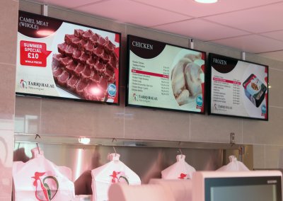 eclipse digital media digital signage project digital menu boards tariq halal meats 3