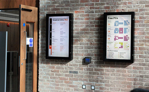 eclispe digital media - digital signage - london build expo