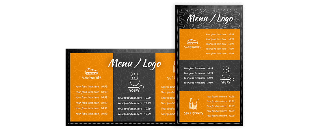 Digital Menu Board Templates