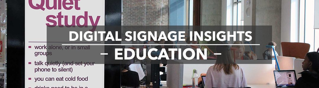 eclipse digital media digital signage in the education sector insight