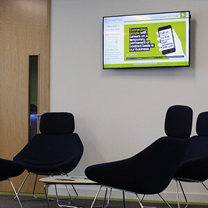 eclipse digital media digital signage solutions reception displays