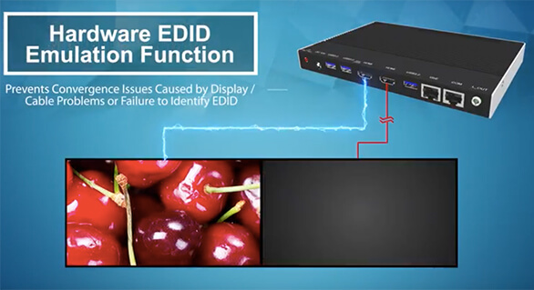 Eclipse Digital Media - Digital Signage AV Shop - iBASE SE-102-N - Dual Output HDMI EDID Simulaiton