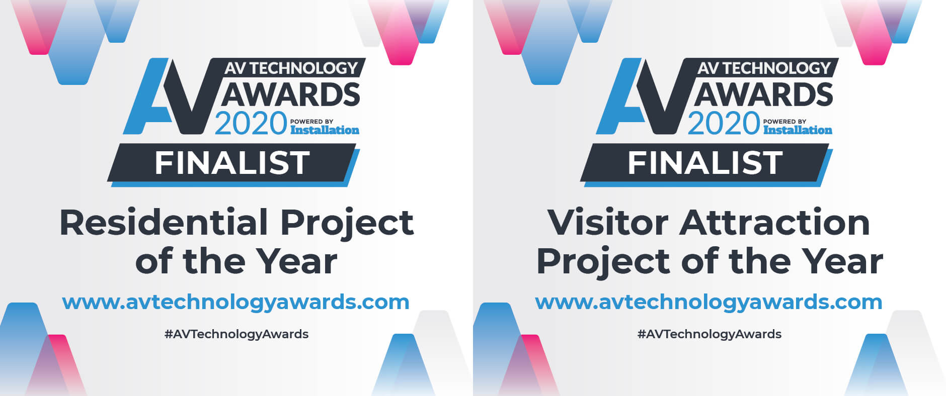 Eclipse Digital Media - Digital Signage and AV Solutions - Shortlisted for Two AV Technology Awards 2020