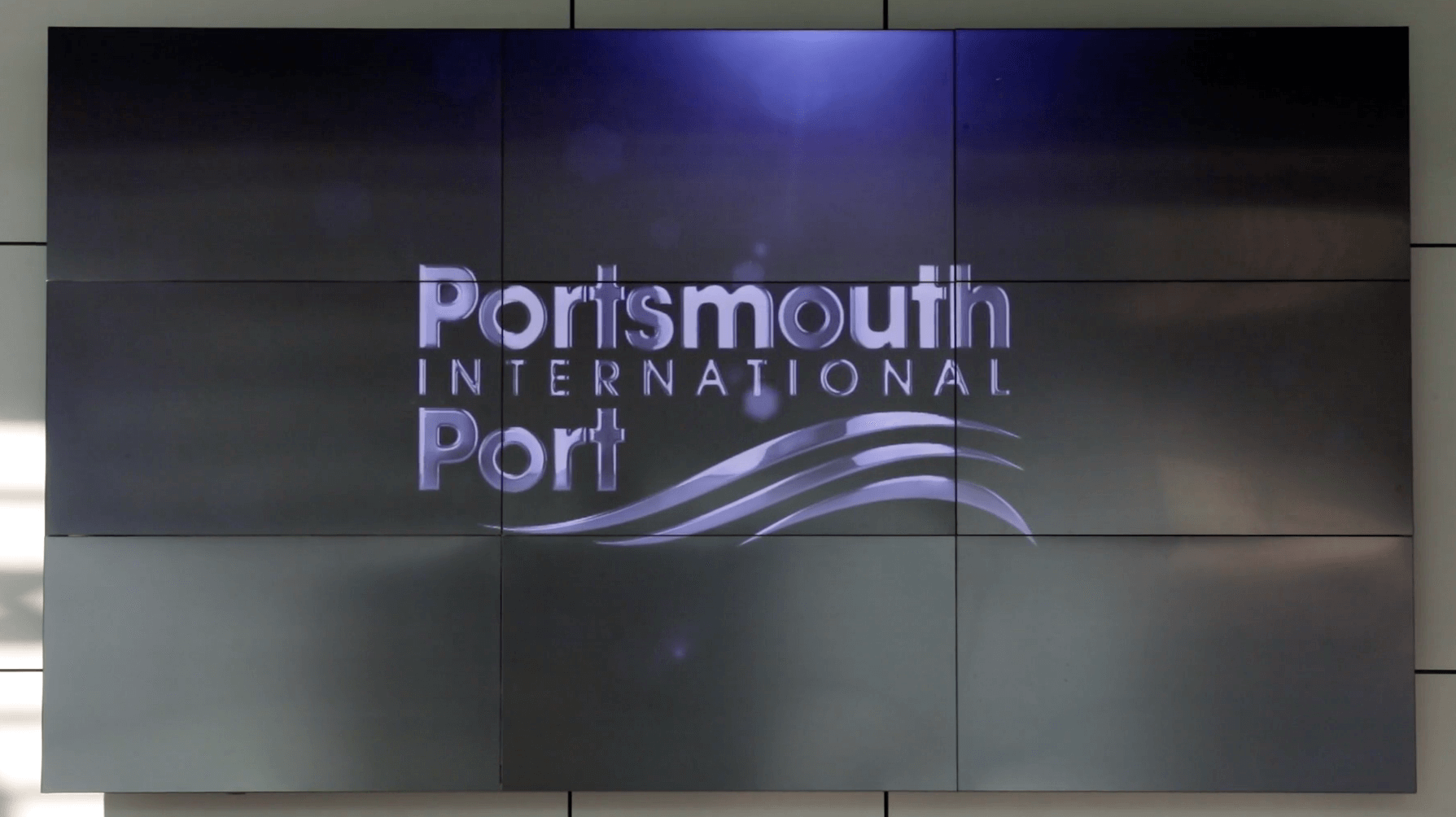 Eclipse Digital Media - Digital Signage, AV and LED - Portsmouth International Port Video wall