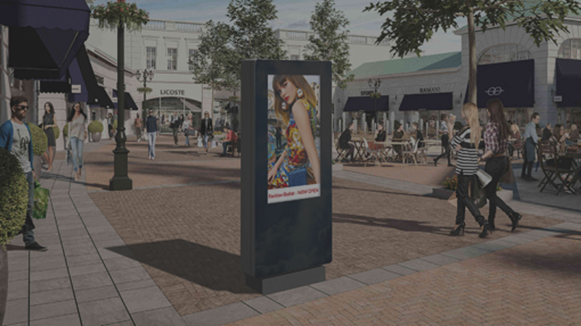 Eclipse Digital Media - Digital Signage Shop - Outdoor freestanding totem