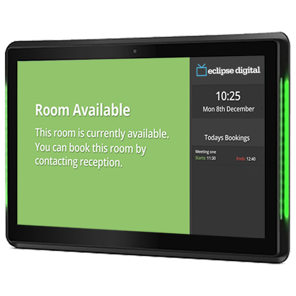 eclipse digtal media embed signage room booking