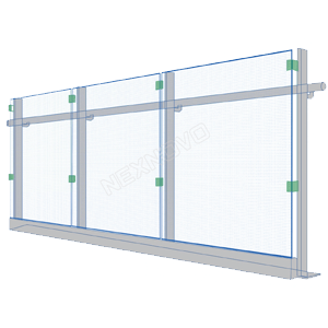 Eclipse Digital Media - Digital Signage, AV and LED - Introducing Photoelectric Glass LED (PG-LED) Barrier Balustrades Modular