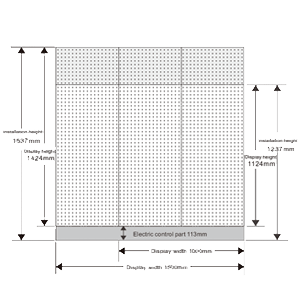 Eclipse Digital Media - Digital Signage, AV and LED - Introducing Photoelectric Glass LED (PG-LED) Barrier Balustrades Sizes