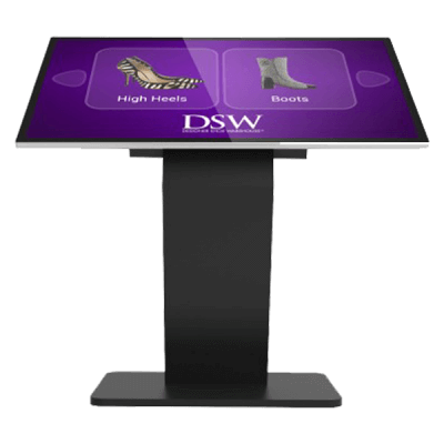 Eclipse Digital Media - Digital Signage Shop - Freestanding PCAP touch screen kiosk