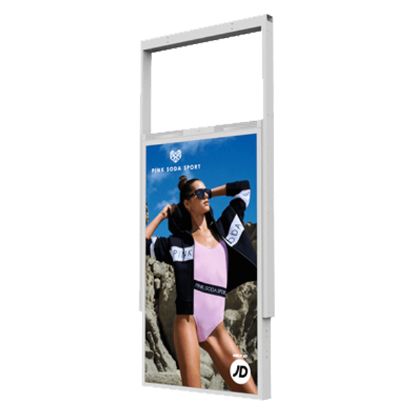 Eclipse Digital Media - Digital Signage Shop - Ultra high bright double-sided hanging display